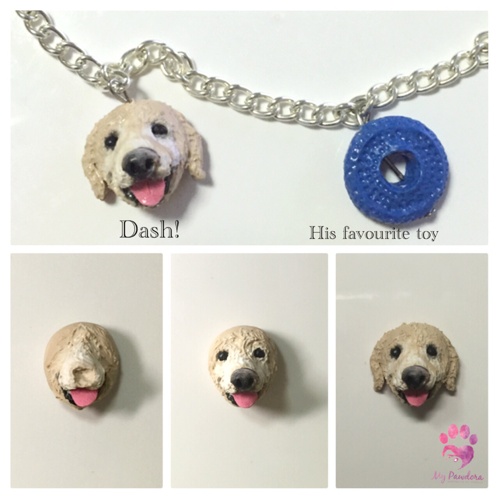 Necklace with Custom Dog or Cat Charm(s)