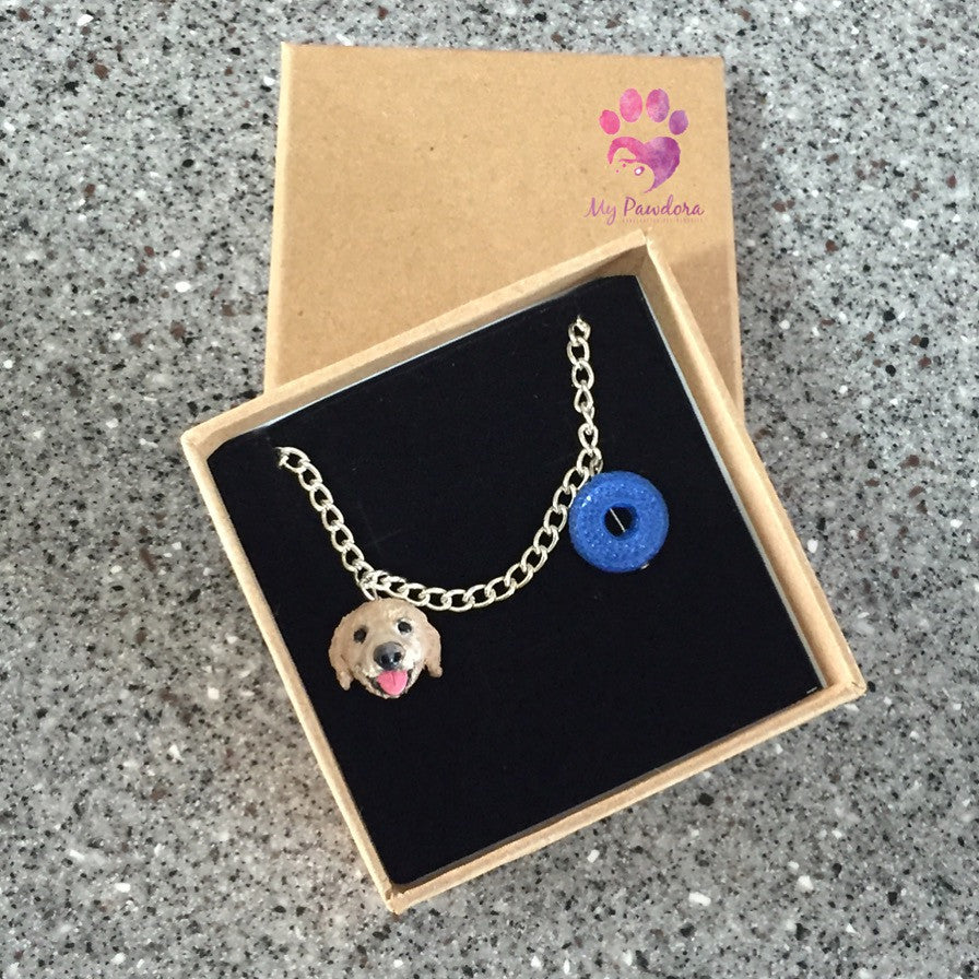 Necklace with Custom Dog or Cat Charm(s)