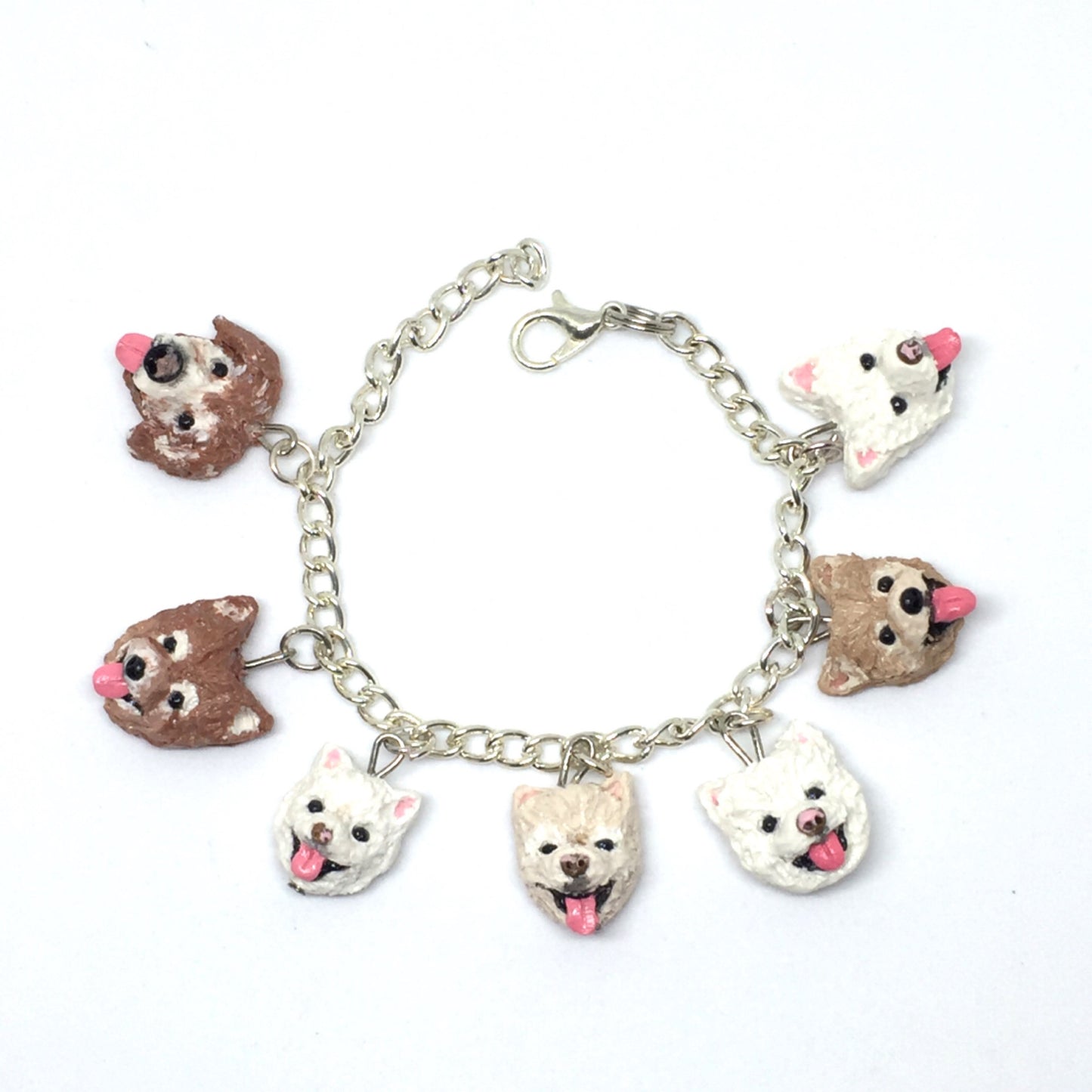 Bracelet with Custom Dog or Cat Charm(s)