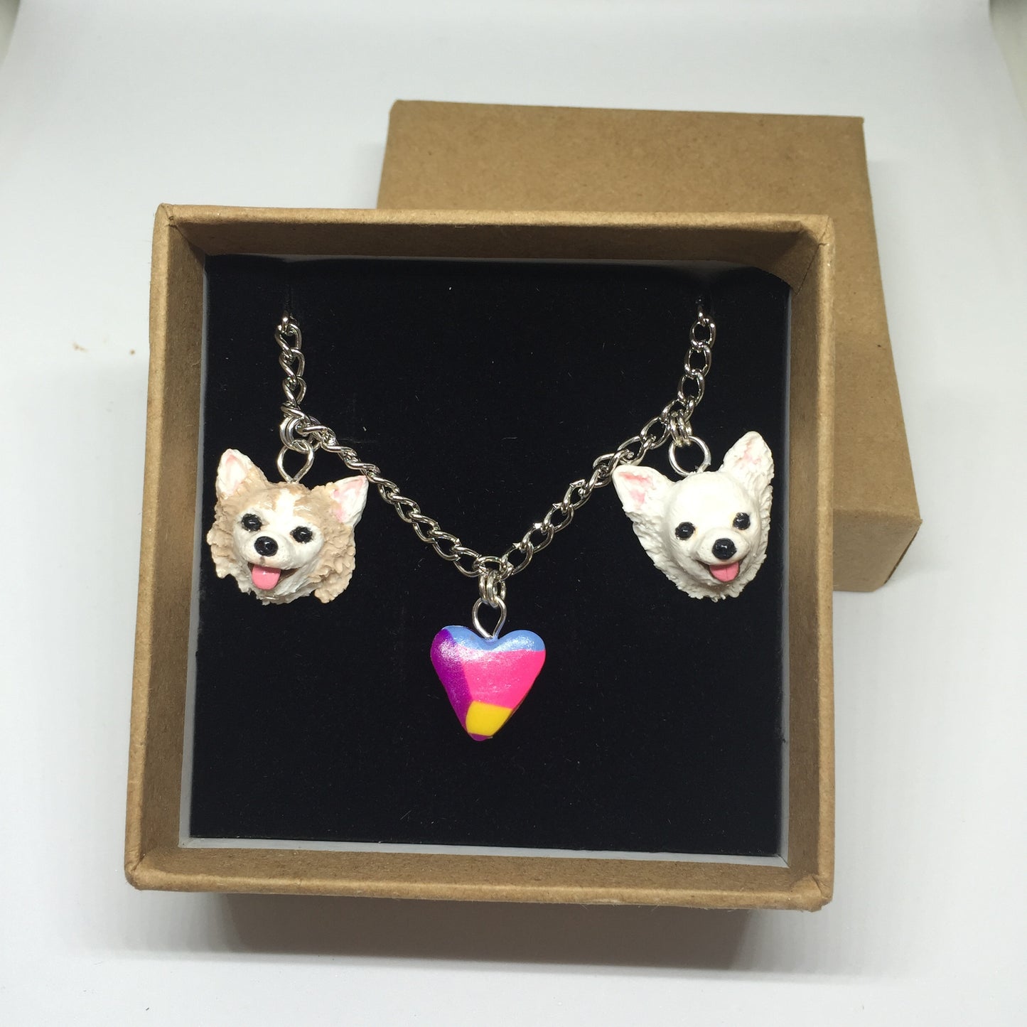 Necklace with Custom Dog or Cat Charm(s)