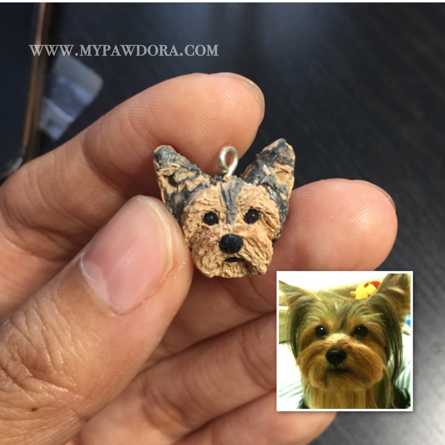 Necklace with Custom Dog or Cat Charm(s)