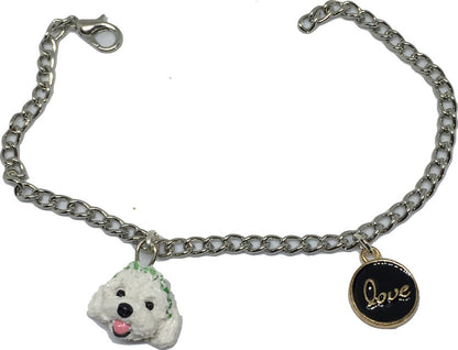 Bracelet with Custom Dog or Cat Charm(s)